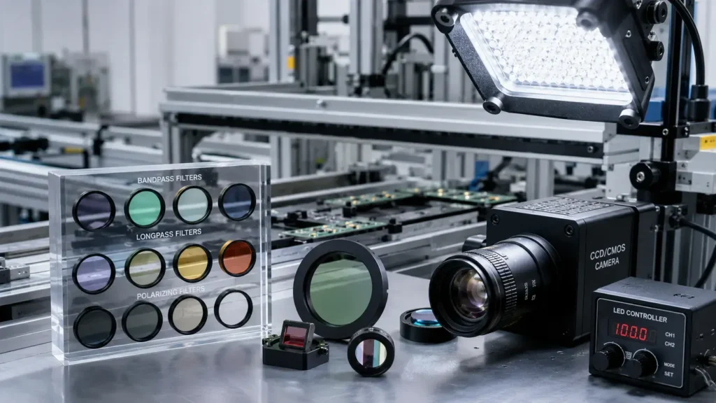 Optical Filters for Machine Vision system