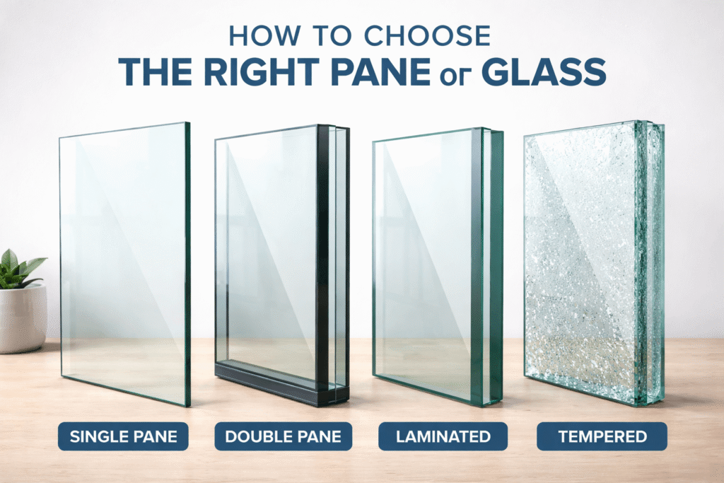 How to Choose the Right Pane of Glass