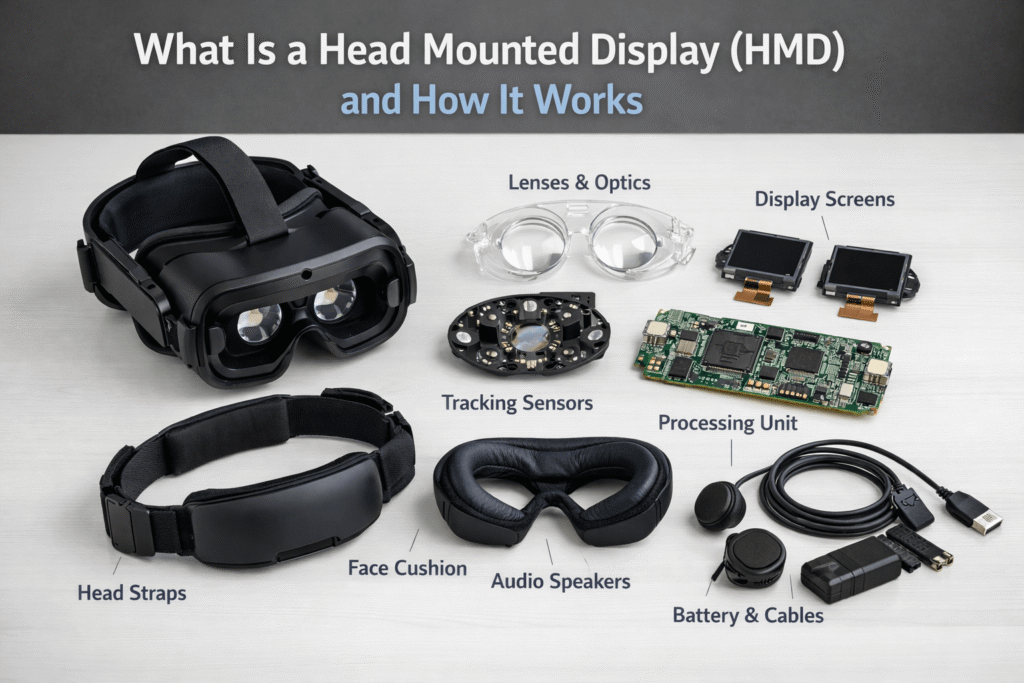 What Is a Head Mounted Display (HMD) and How It Works