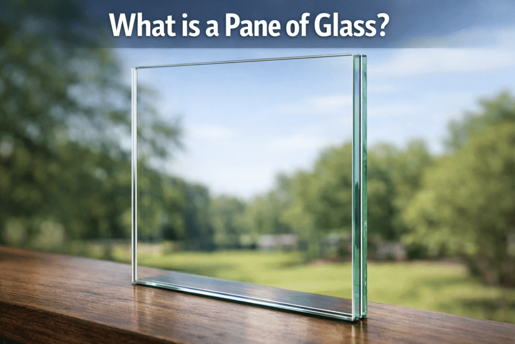 what is a pane of glass?