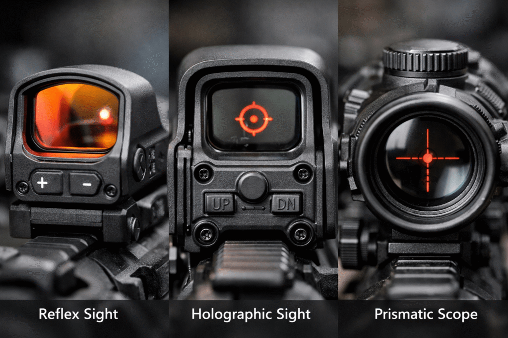 The Three Main Types of Optics