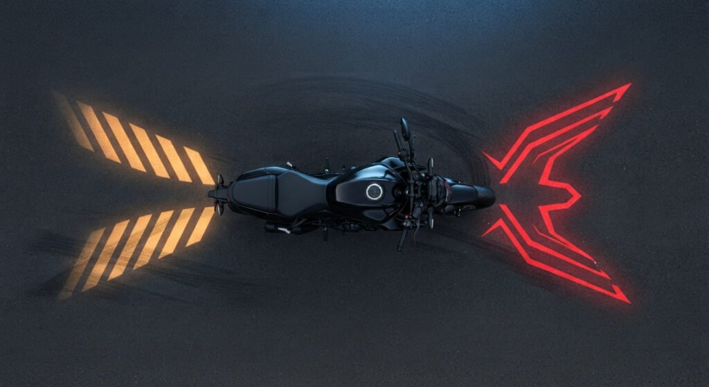 optical projection lens for motorcycle